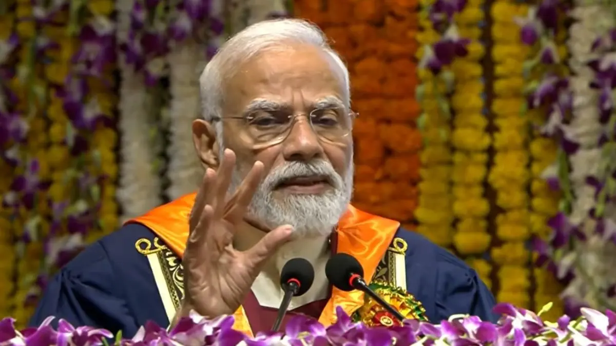 PM Modi at IIT Delhi convocation: Don't forget teachers, support staff