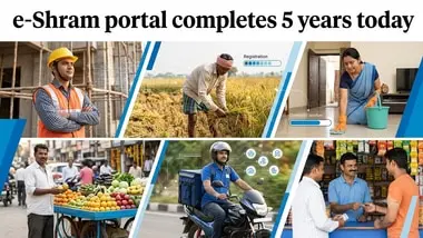 e-Shram portal turns 5 with 31.89 crore unorganised workers