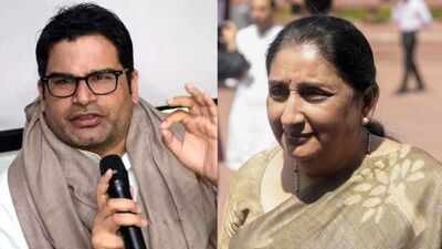 Prashant Kishor Meets Sunetra Pawar After Bihar Bypoll Win