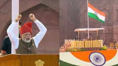 PM Modi says some took delight in terrifying India on I-Day