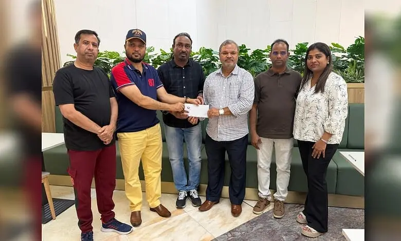 Qatar Telugu diaspora raises Rs 11.19 lakh for bereaved family