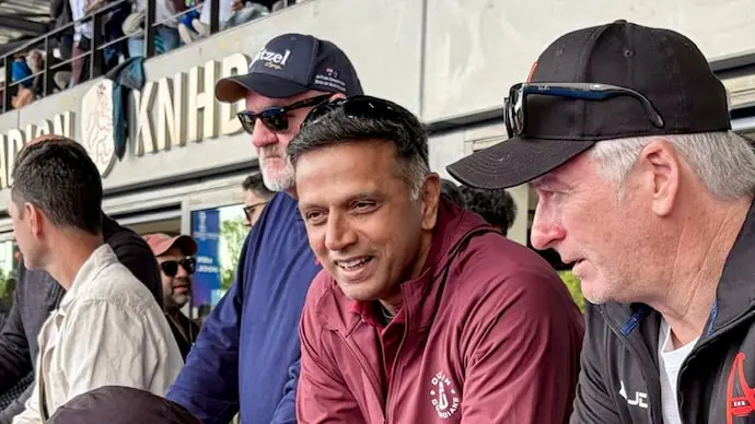 Dravid, Waugh watch India lose 1-3 to Netherlands in Hockey World Cup