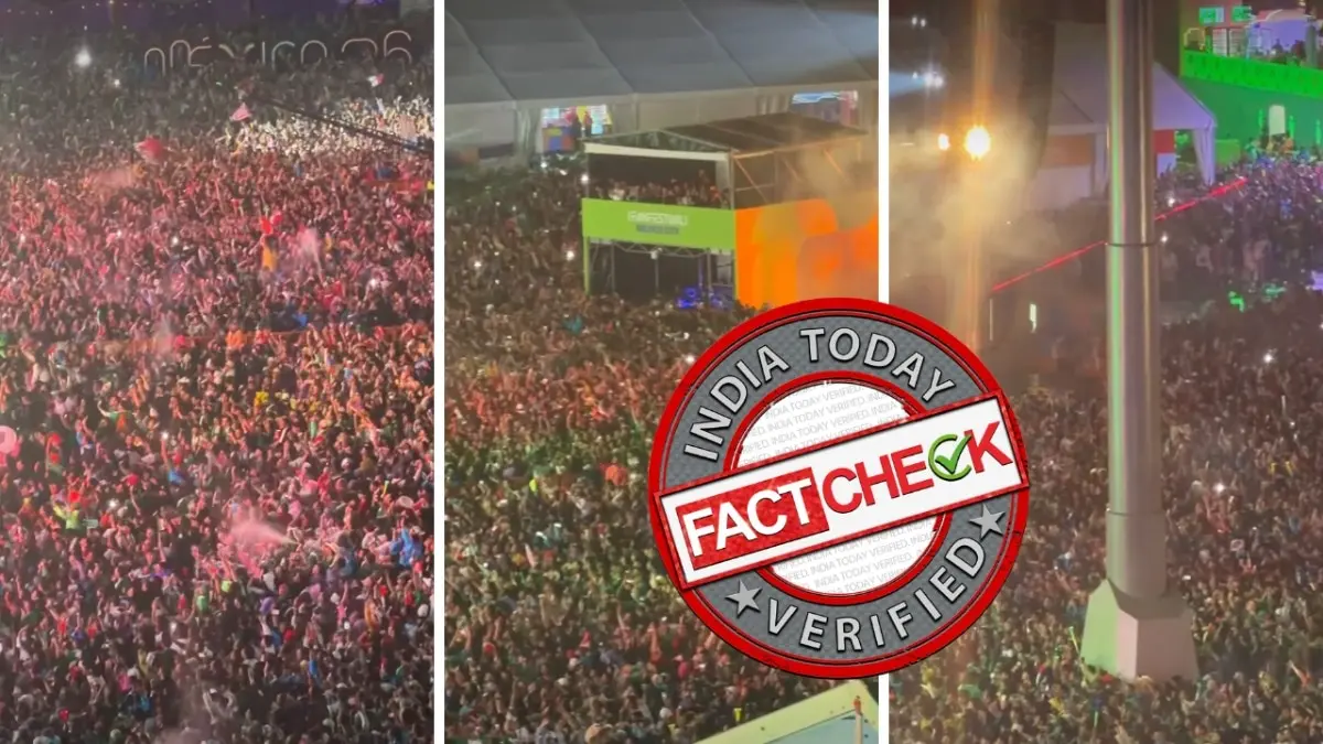 Fact check: Rahul Gandhi Pune crowd video actually from Mexico World Cup
