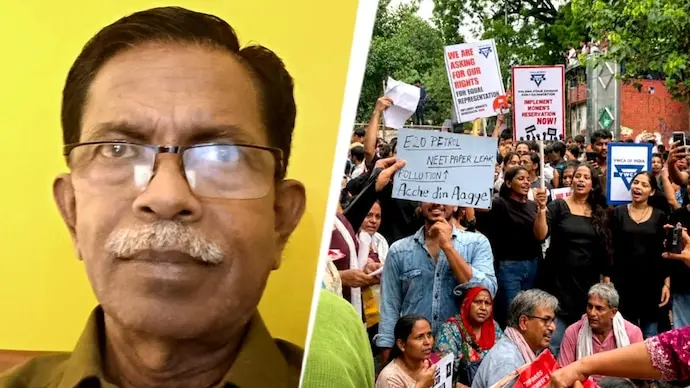 TG Mohandas taken into custody over NEET protest remarks
