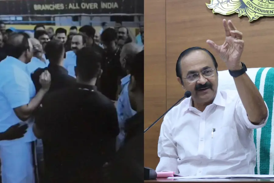 Kerala CM's vehicle stopped, case against DCC member