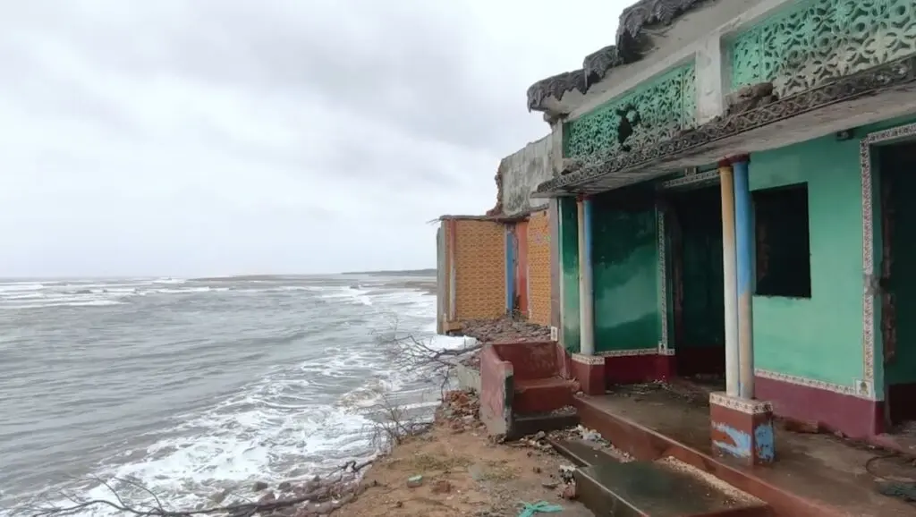 Aryapalli village faces sea erosion threat, residents refuse to leave