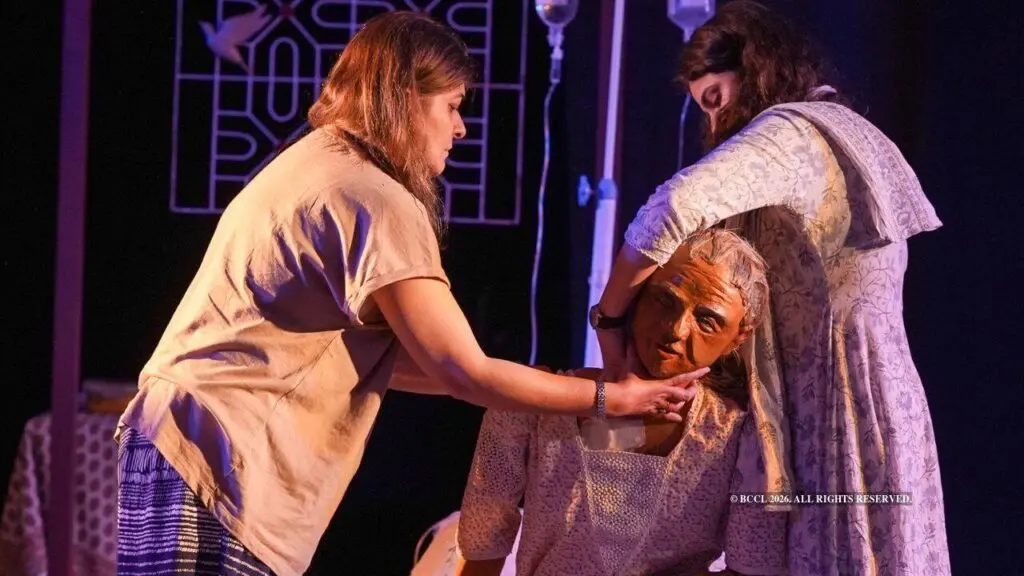 Jhadpe play on caregiving premieres at Habitat Centre