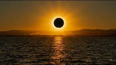 Rare total solar eclipse sweeps Europe, turns day into dark