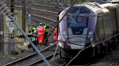 Train derails near Lewes, injuring 11 in southern England