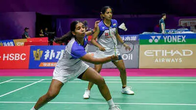 Treesa Jolly and Gayatri Gopichand reach BWF Worlds quarters, one win from medal