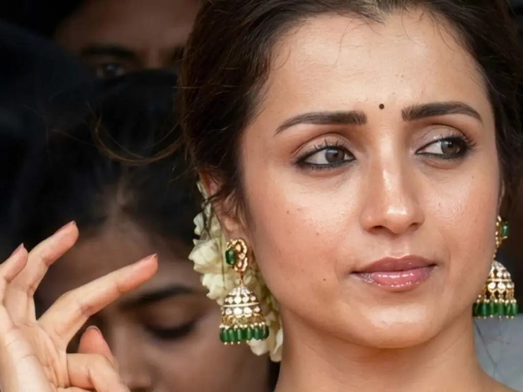 முதலமைச்சர் விஜயுடன் சுதந்திர தின விழாவில் த்ரிஷா