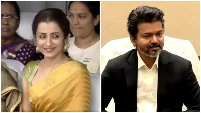 Trisha attends Vijay’s Independence Day ceremony in Chennai