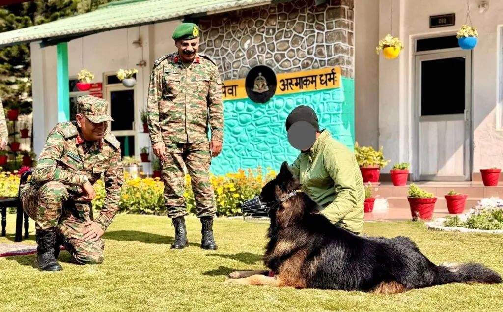 Army dog Tyson gets I-Day honour for J&K op bravery