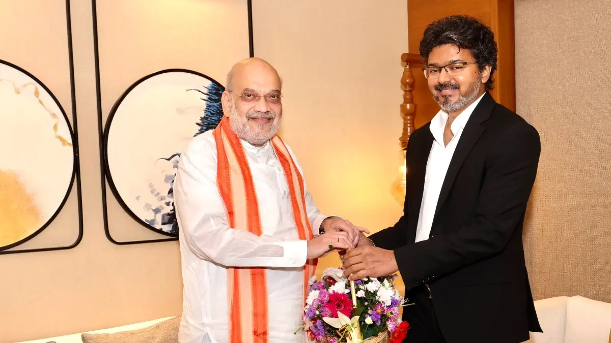 Amit Shah meets Tamil Nadu CM Vijay ahead of Southern Zonal Council meet