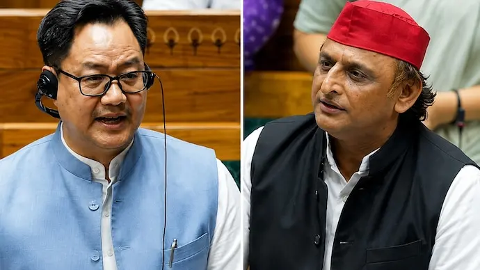 Rijiju names Akhilesh Yadav as most reasonable Opposition leader in Parliament