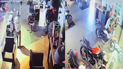 Varanasi thief dances, bathes, drinks coffee, steals Rs 5-lakh bike