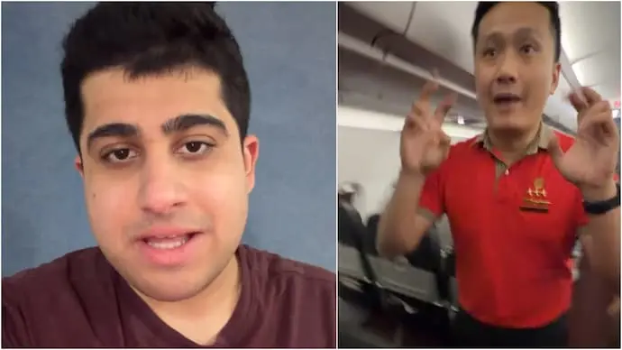 Indian passenger clashes with VietJet crew over water