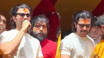 Vijay Deverakonda, Sandeep Reddy Vanga join Bonalu festivities in Hyderabad