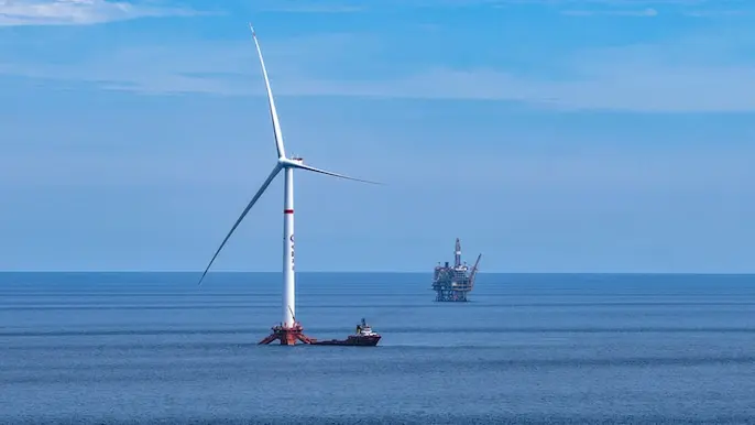 China's 16MW floating wind platform starts generating power
