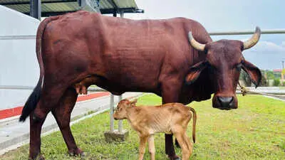 Assam gets world's first IVF calf of indigenous Lakhimi breed