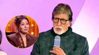 Sunidhi Chauhan tells Amitabh Bachchan he was her first crush