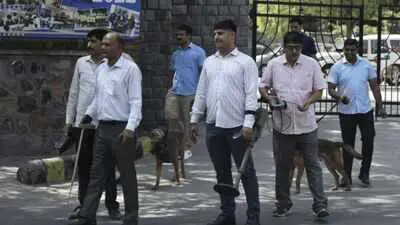 Three Delhi schools get bomb threats, searches on