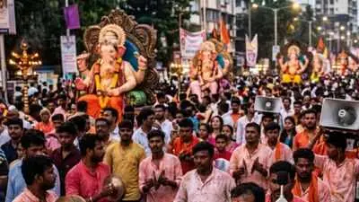 Mumbai noise peaks at 107.8 dB despite fewer amplified processions