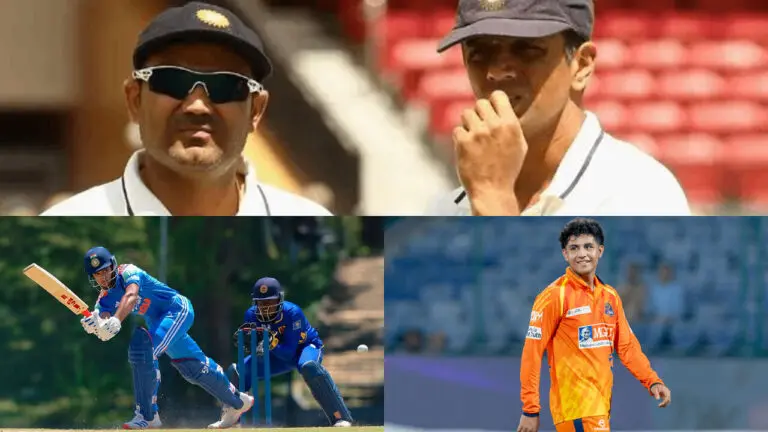 Sehwag, Dravid sons play together for India U-19