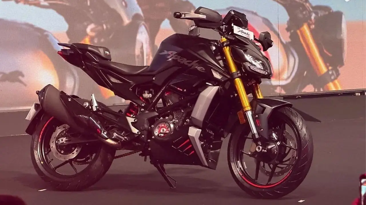 TVS Apache RTR 310 Black Diamond Edition launched at Rs 2.49 lakh