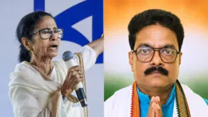 Congress Nandigram candidate arrested hours after Mamata backing
