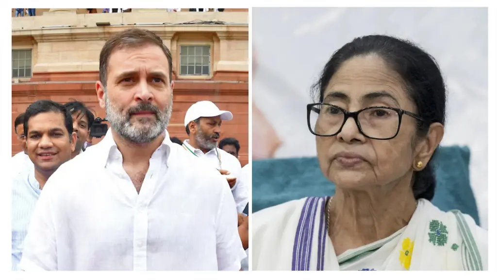 Rahul Gandhi, Mamata Banerjee slam BJP over arrest of Congress candidate