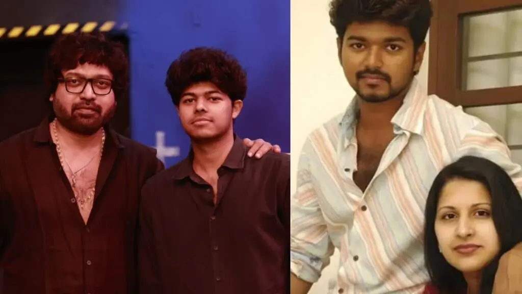 Vijay's cousin calls Sangeetha 'Anni' at Jason Sanjay's Sigma launch