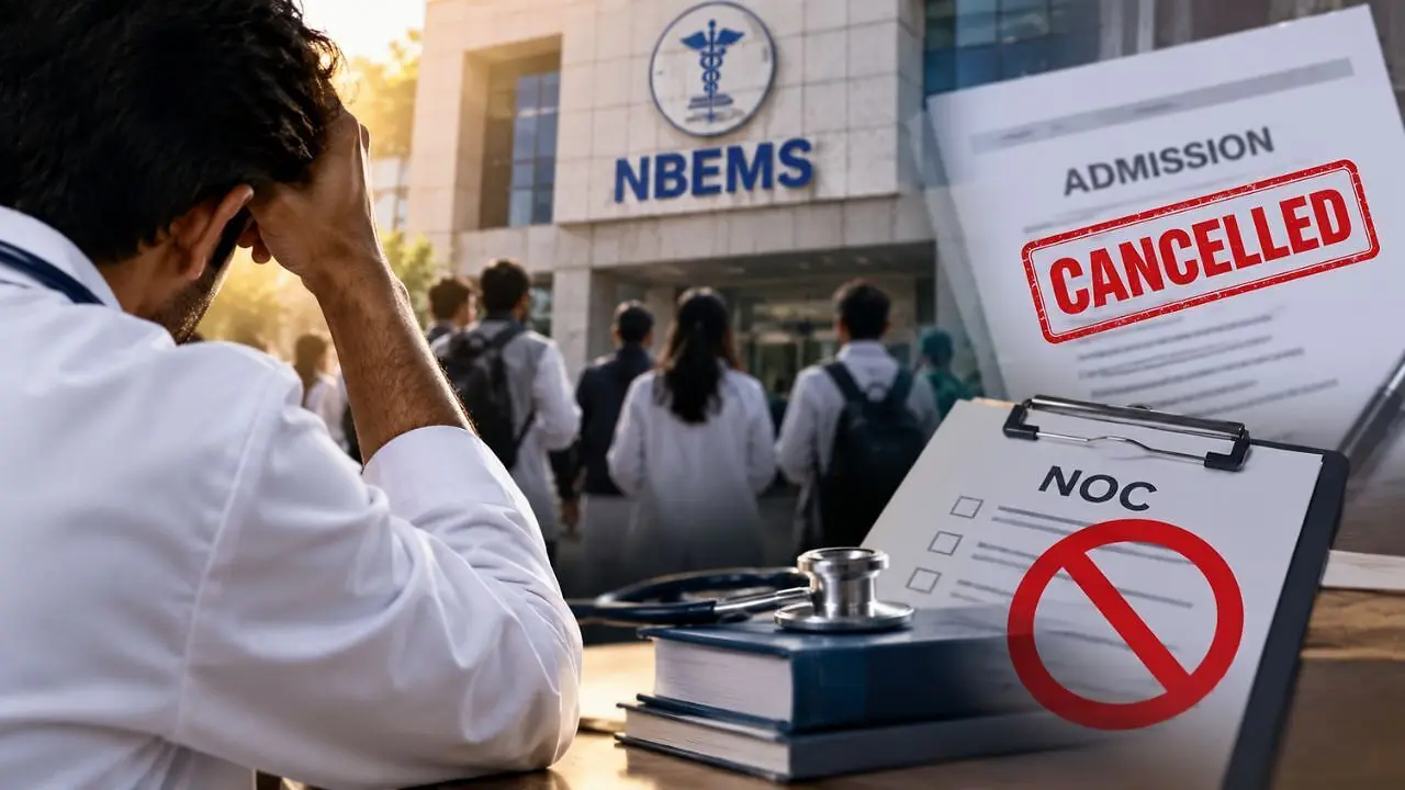 NBEMS cancels 20 DNB seats over missing NOC, rejects blame