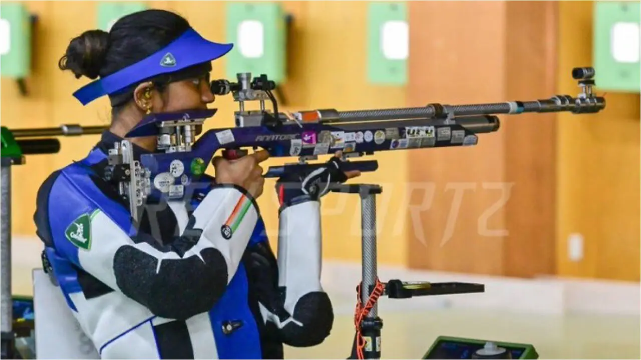 Elavenil Valarivan wins silver in women's 10m air rifle at Asian Games