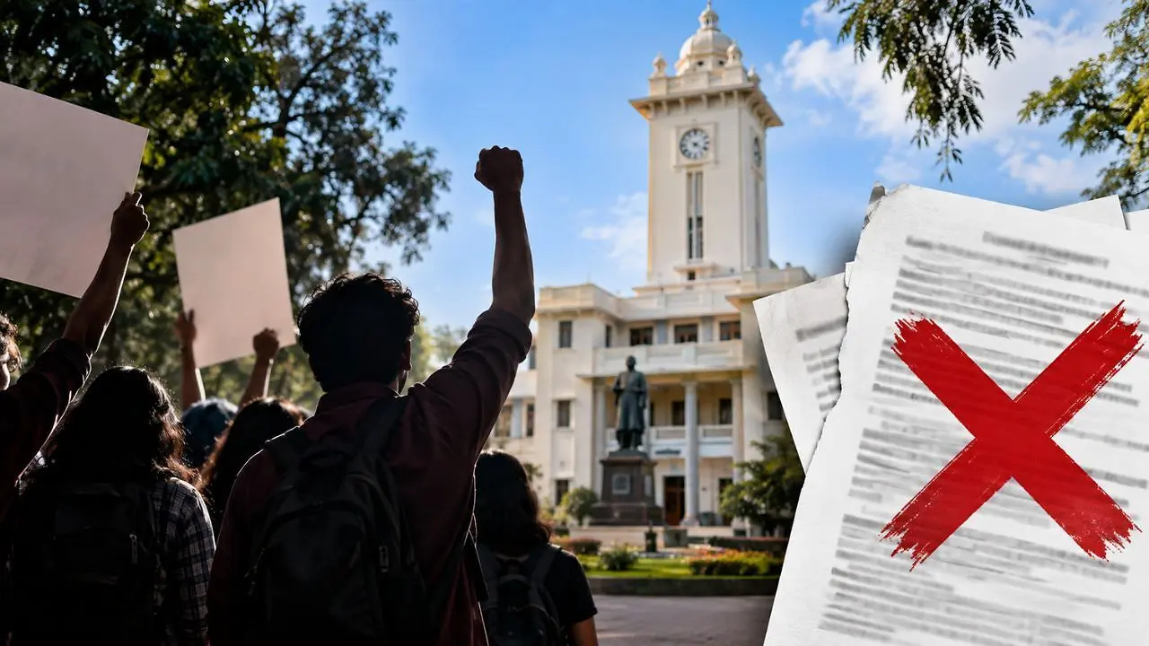 Kerala University denies draft to ban campus politics