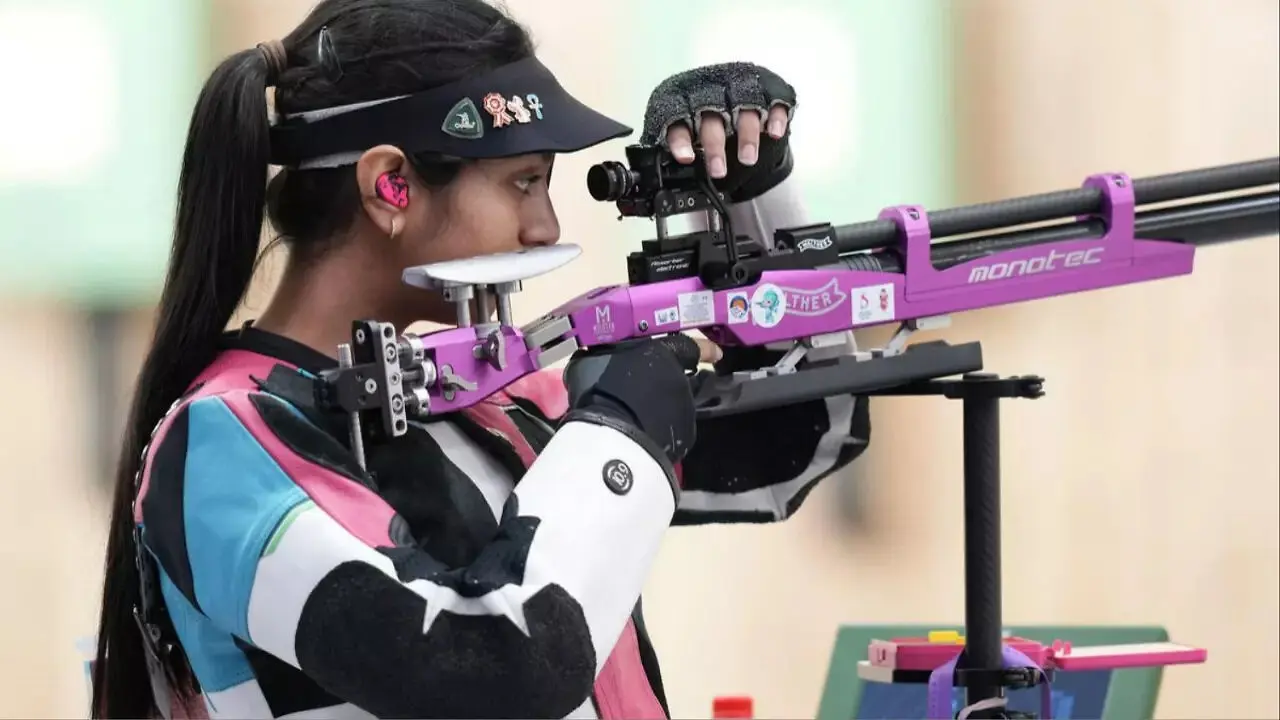 Indian pair misses medal in 10m air rifle mixed team final