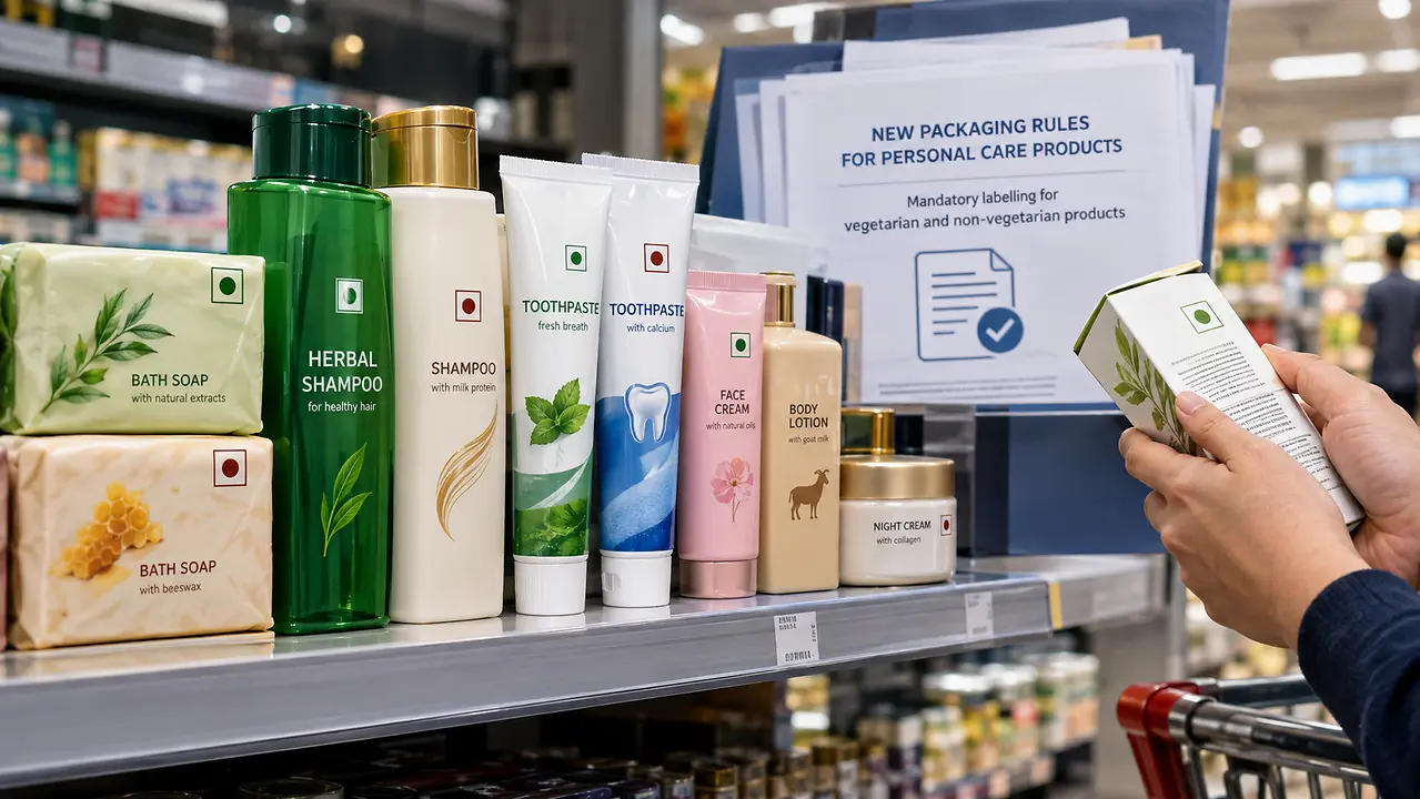Green, red dots now mandatory on personal care items