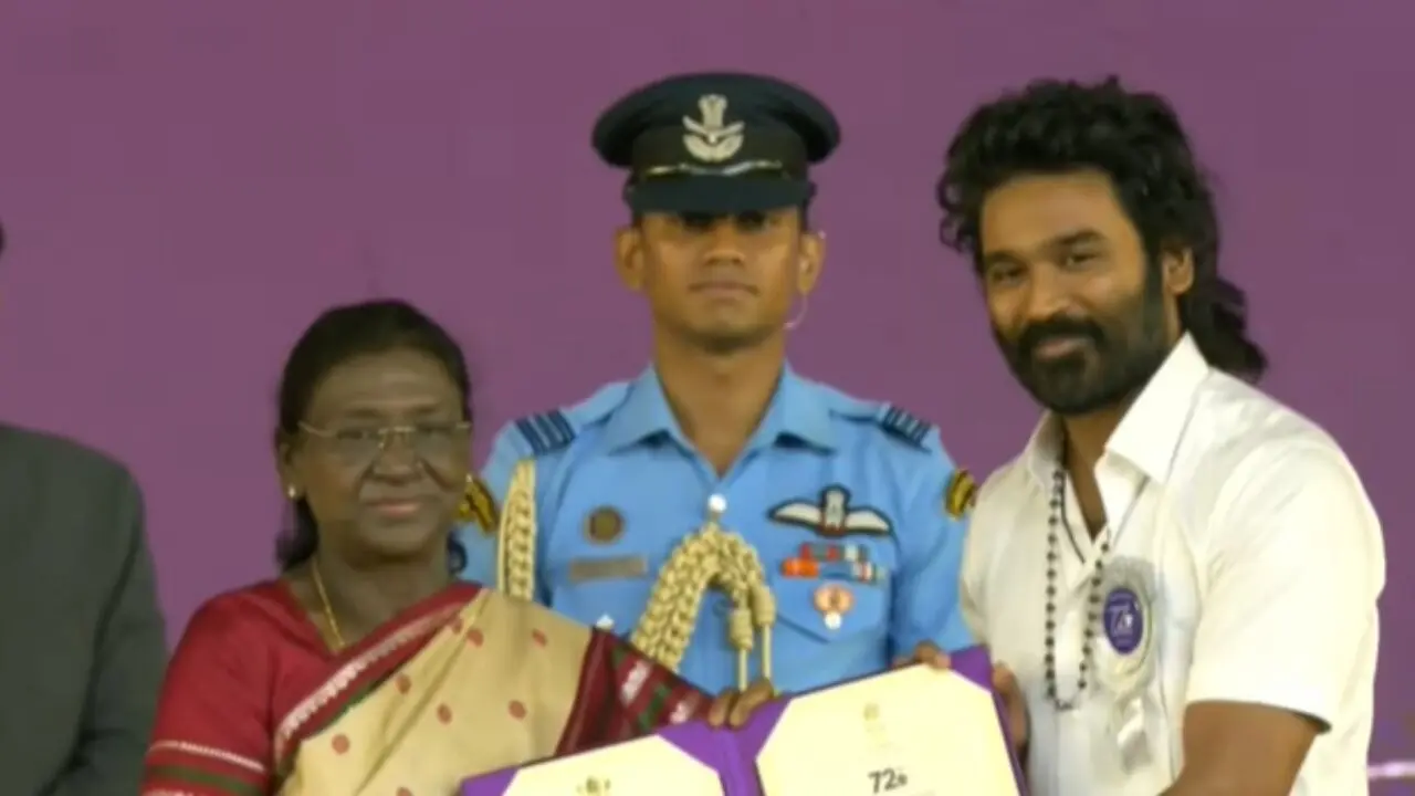 Dhanush wins first National Award as director for Raayan, third as actor