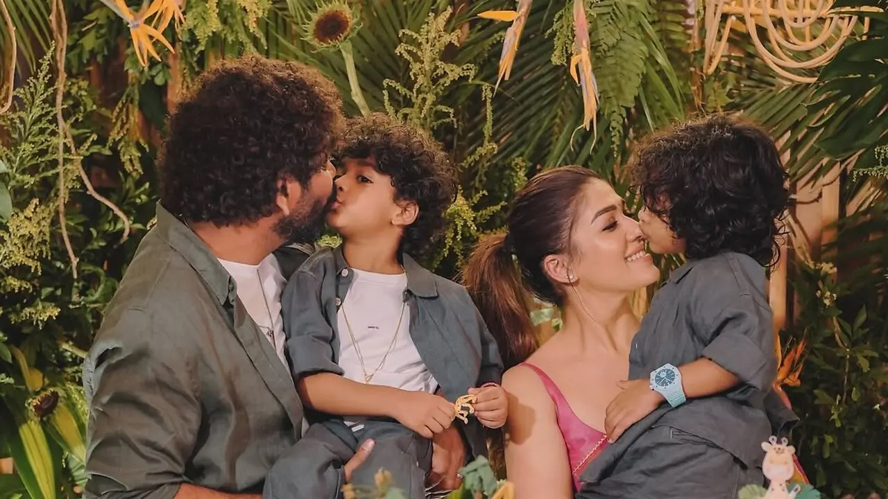 Nayanthara And Vignesh Shivan's Twin Sons Turn Four With Jungle-Themed Party