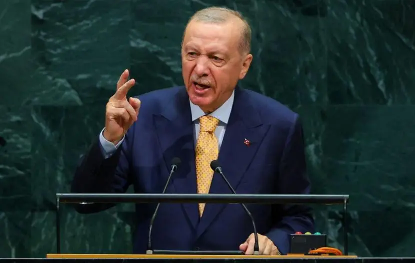 Erdogan raises Kashmir at UNGA, urges dialogue under UN Charter