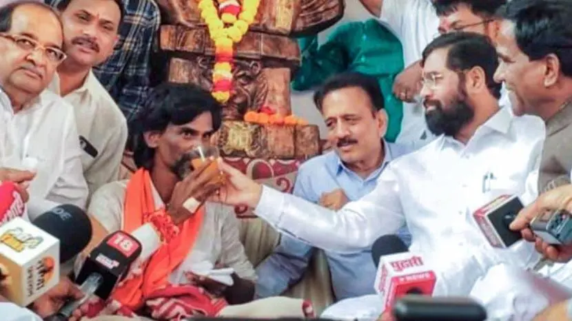 Maratha protest site dismantled after 1,123 days