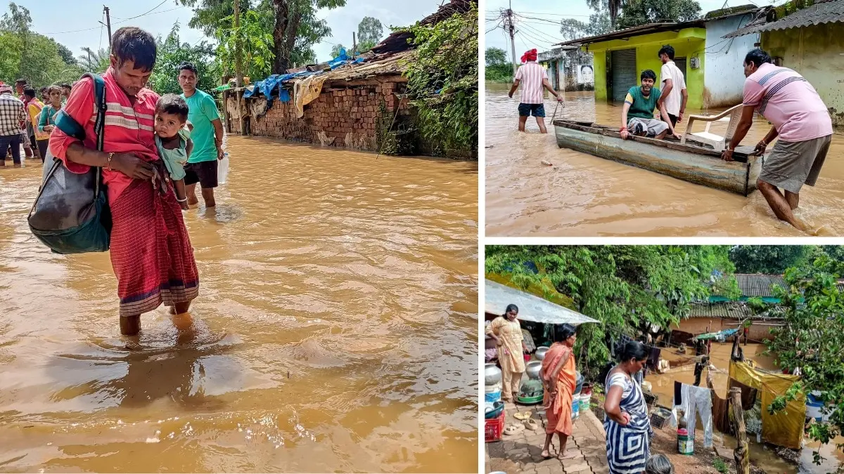 Heavy rains batter UP, Himachal, floods, crop damage reported