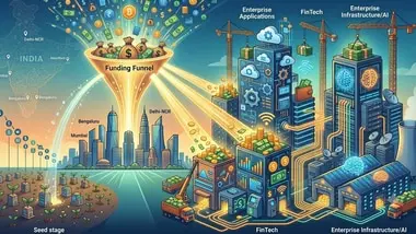India tech funding hits $10.3 billion in 9M 2026, up 7%