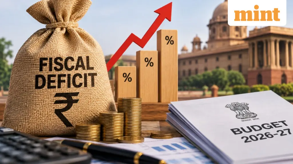 Fiscal deficit at Rs 7.1 lakh crore, 41.9% of FY27 target by August