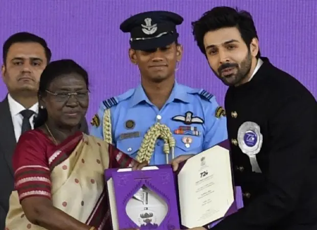Kartik Aaryan wins National Award for Chandu Champion