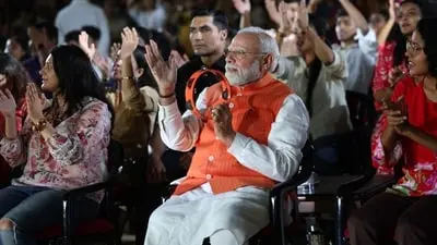 PM Modi attends bhajan clubbing event in Delhi