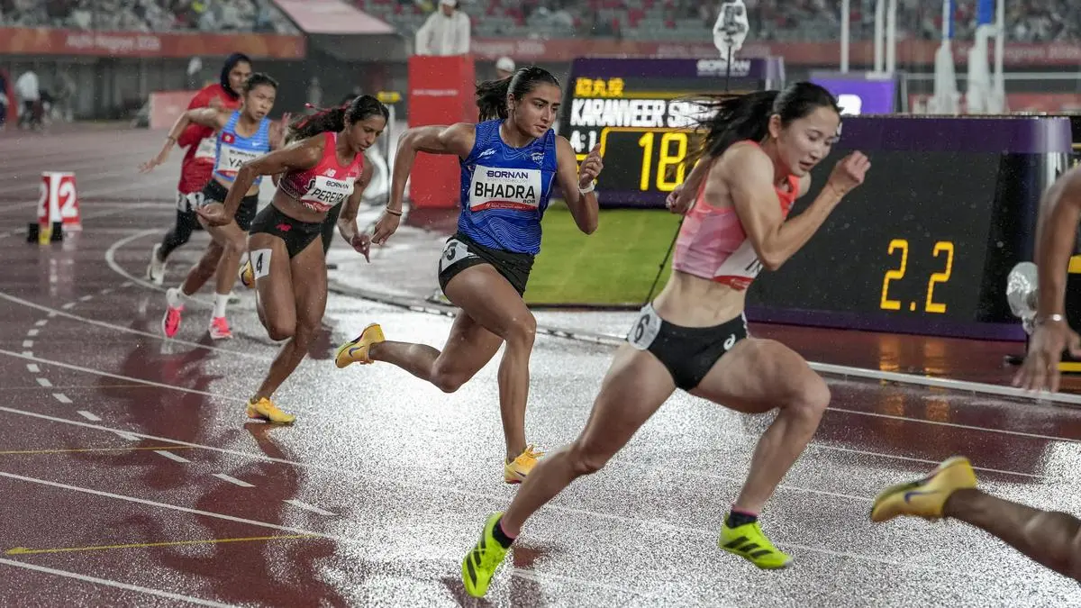 Harita Bhadra wins Asian Games 200m bronze