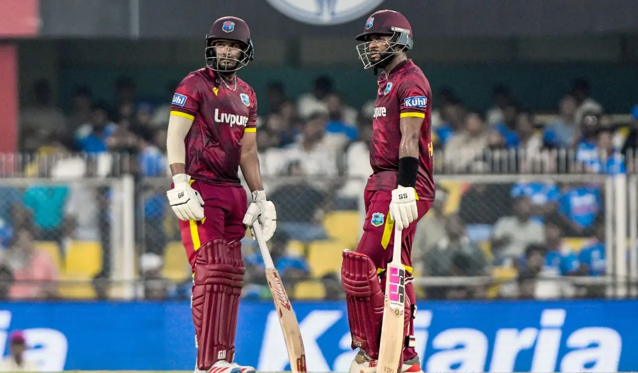 West Indies post 405/7, their highest ODI total, vs India