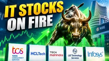 IT stocks surge up to 7%, Nifty IT index zooms 5%