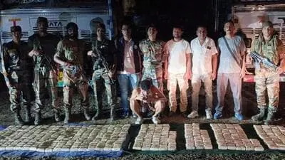 DRI seizes 231 kg methamphetamine in Assam and Tripura
